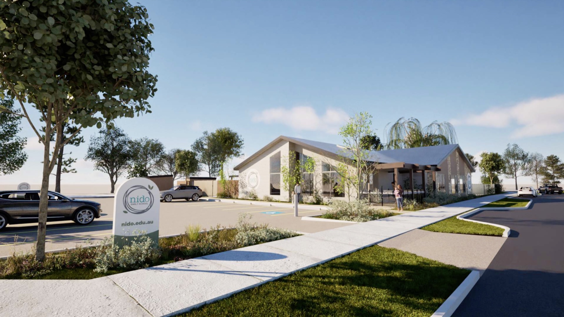 Artist impression of the Nido Early School childcare centre